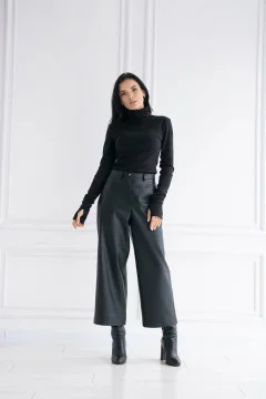 Klein black culottes
