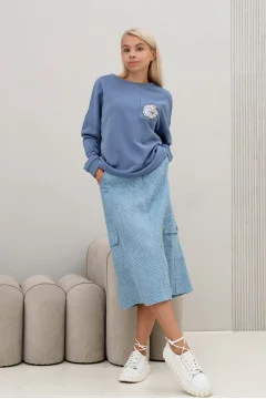 Blue Madara skirt