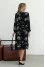 Adriana midi dress in black
