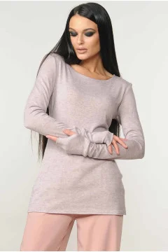 Base-Soft pink sweater