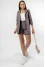Lavender Crispy Linen Jacket