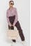 "Johnny" eggplant pants