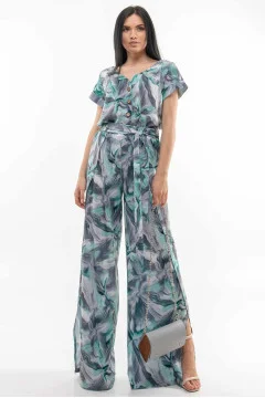 Mint-colored Betty pants