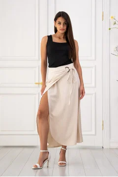 Skirt "Tayla" light beige