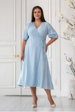 Dress "Domian" blue