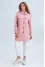 Women's pink Miley shirt coat