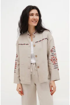 Jacket "Flute" gray