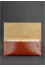 Travel case "Voyager" in cognac color