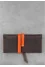 Travel case "Voyager" in walnut-orange colors