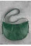 Emerald-colored Croissant bag
