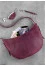 Grape-colored Croissant bag