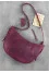 Grape-colored Croissant bag