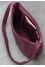 Grape-colored Croissant bag
