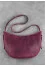 Grape-colored Croissant bag