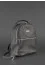 Kylie onyx leather backpack