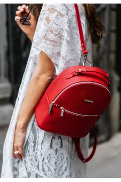 Ruby Kylie Leather Backpack