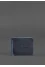Blue money clip with carbon texture