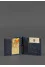 Blue money clip with carbon texture