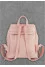 Olsen pink leather backpack