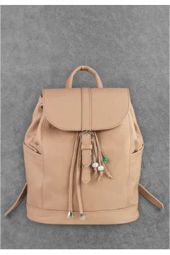 Leather backpack 