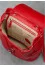 Olsen leather backpack in red