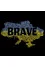 Вишита футболка «Brave» чорного кольору