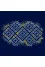Вишита футболка «Ґард» темно-синього кольору