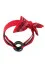 Embroidered hoop "Orestina" red