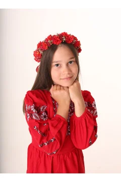 Wreath "Playful Chrysanthemum"