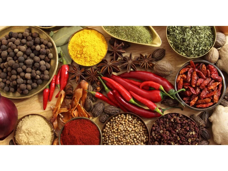 Spices and herbs of Ukrainian national cuisine