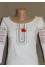 T-shirt "Lviv'yanka" white with red ornament