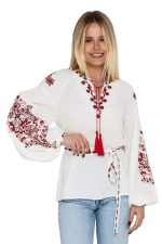 Women's embroidered shirts