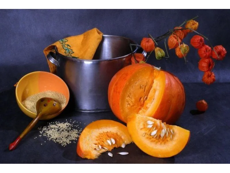Autumn "sun" on a plate, or What to cook from pumpkin