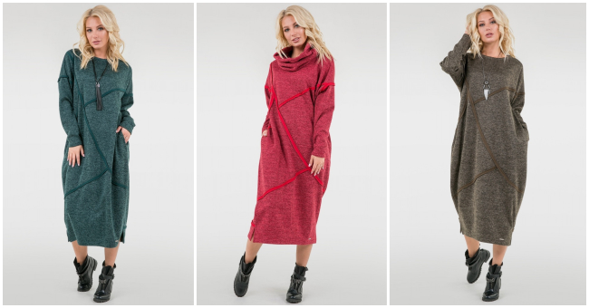 Теплые платья зимнего гардероба: для комфорта, стиля и привлекательности