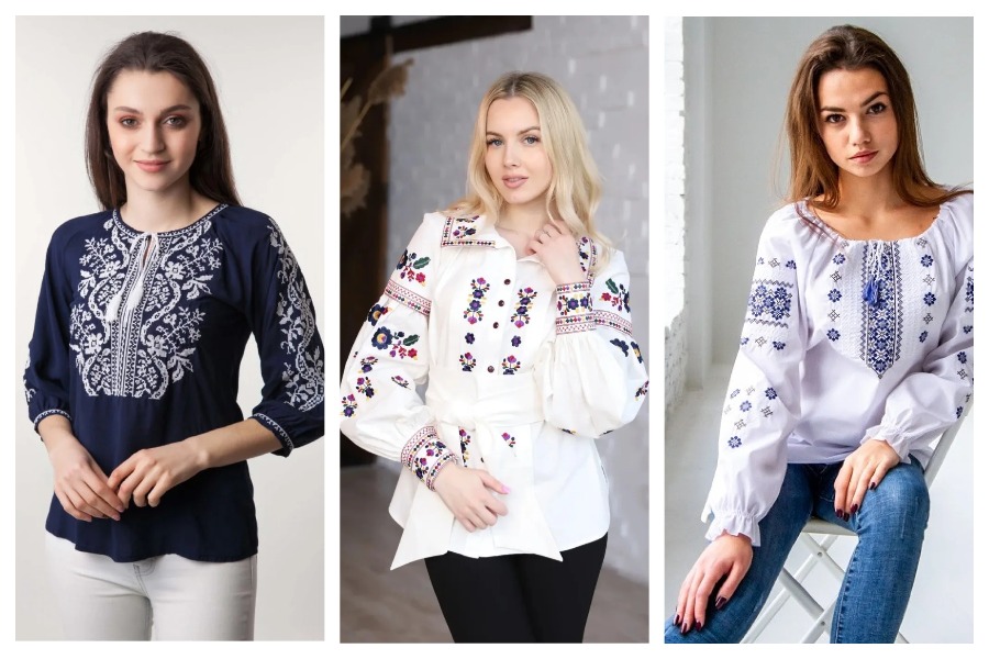 Polesie embroidered shirts