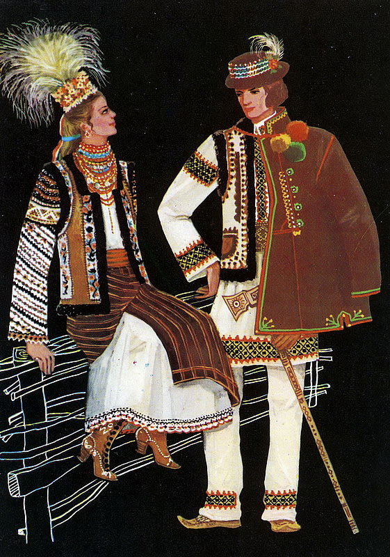 Мужчина и женщина в русских народных костюмах рисунок раскраска (47 фото)